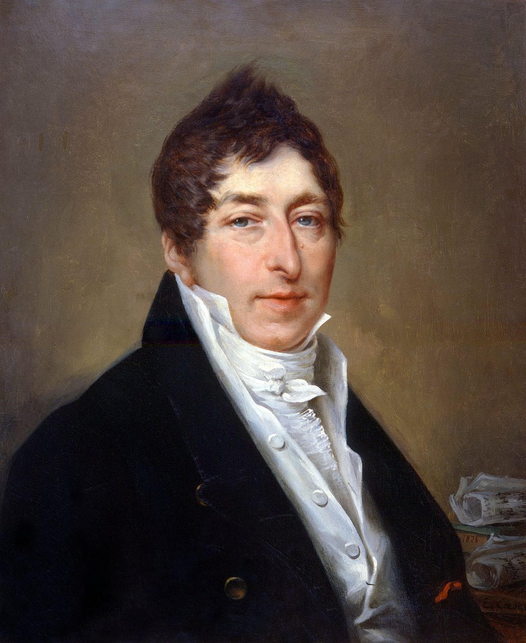 Portræt af Rodolphe Kreutzer. Maleri af Louis Eugene Coedes