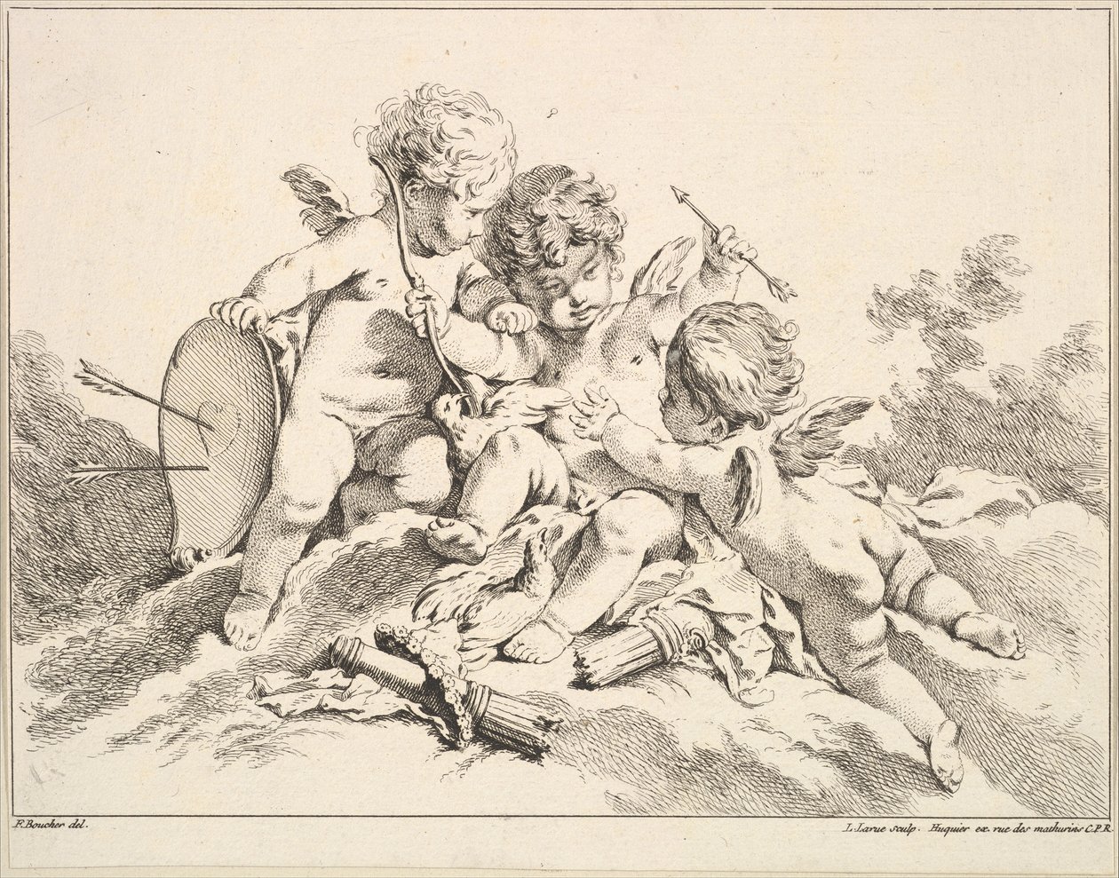 Luft. af Louis Felix de la Rue