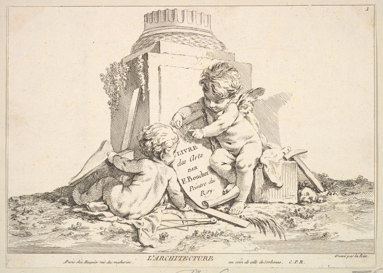Arkitektur. af Louis Felix de la Rue