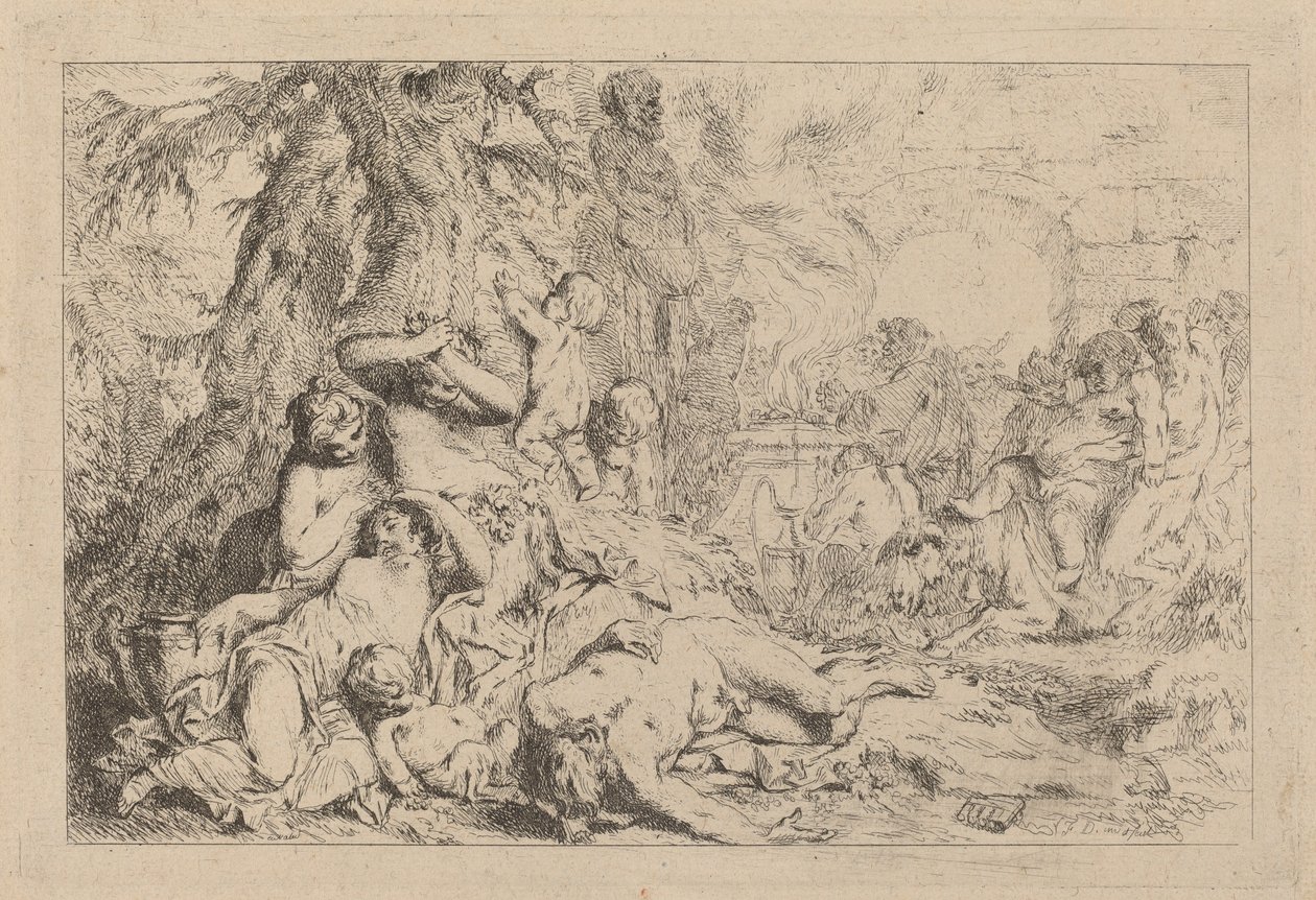 Silenus march af Louis Felix de la Rue