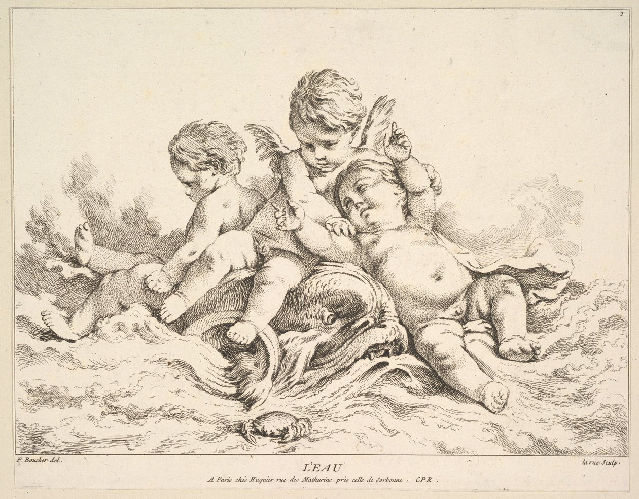 Vand. af Louis Felix de la Rue