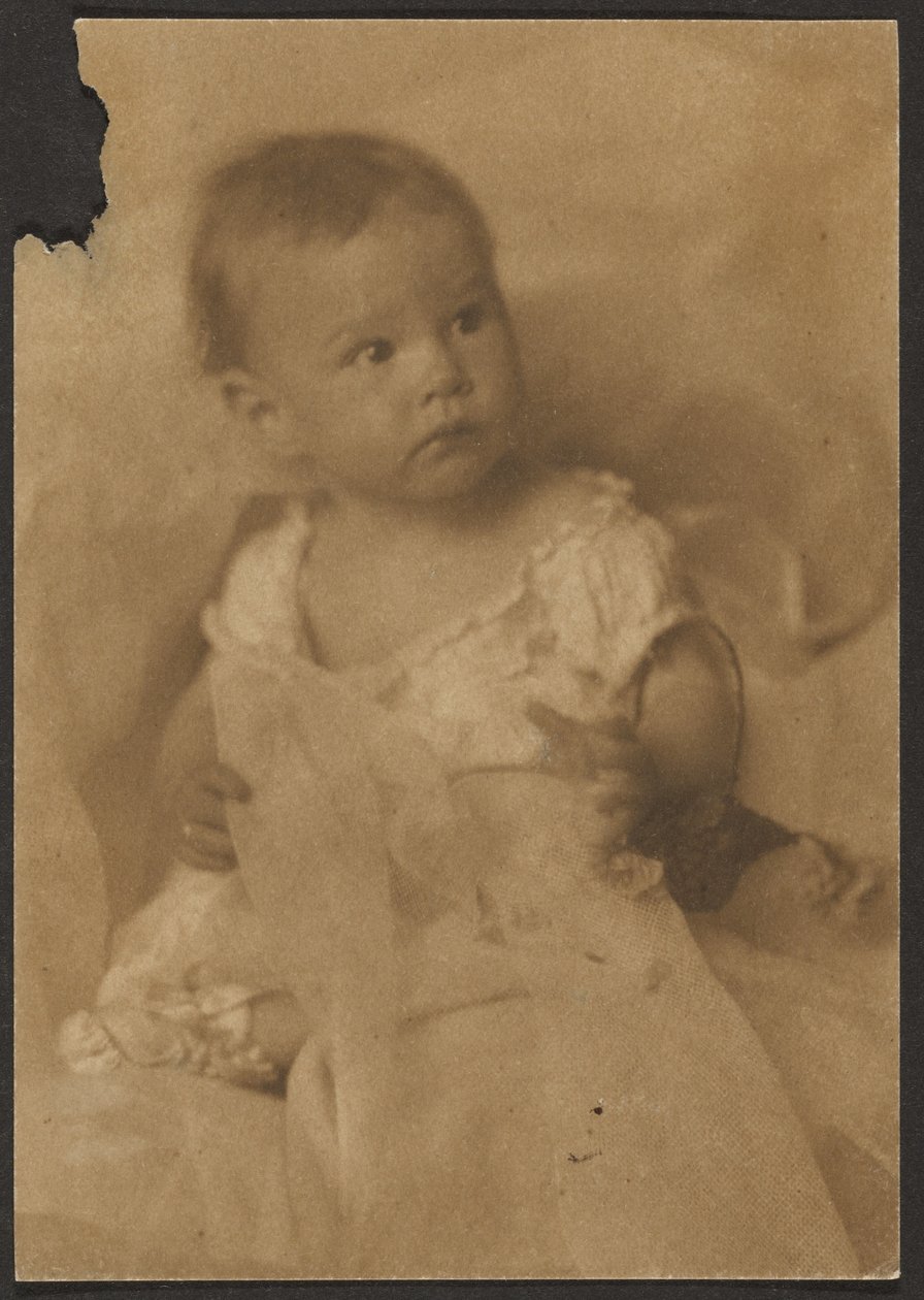 [Baby med tyl] af Louis Fleckenstein