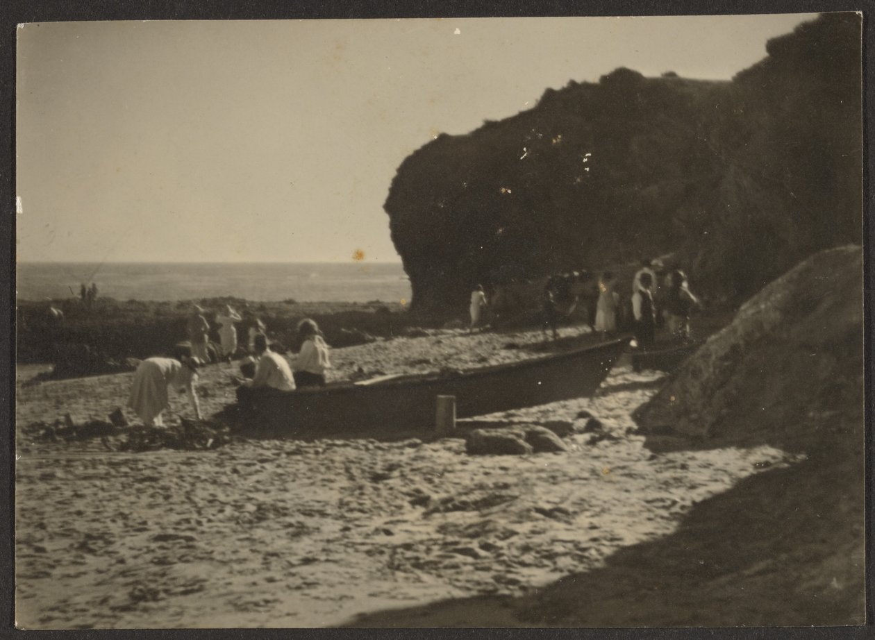 [Strandscene] af Louis Fleckenstein