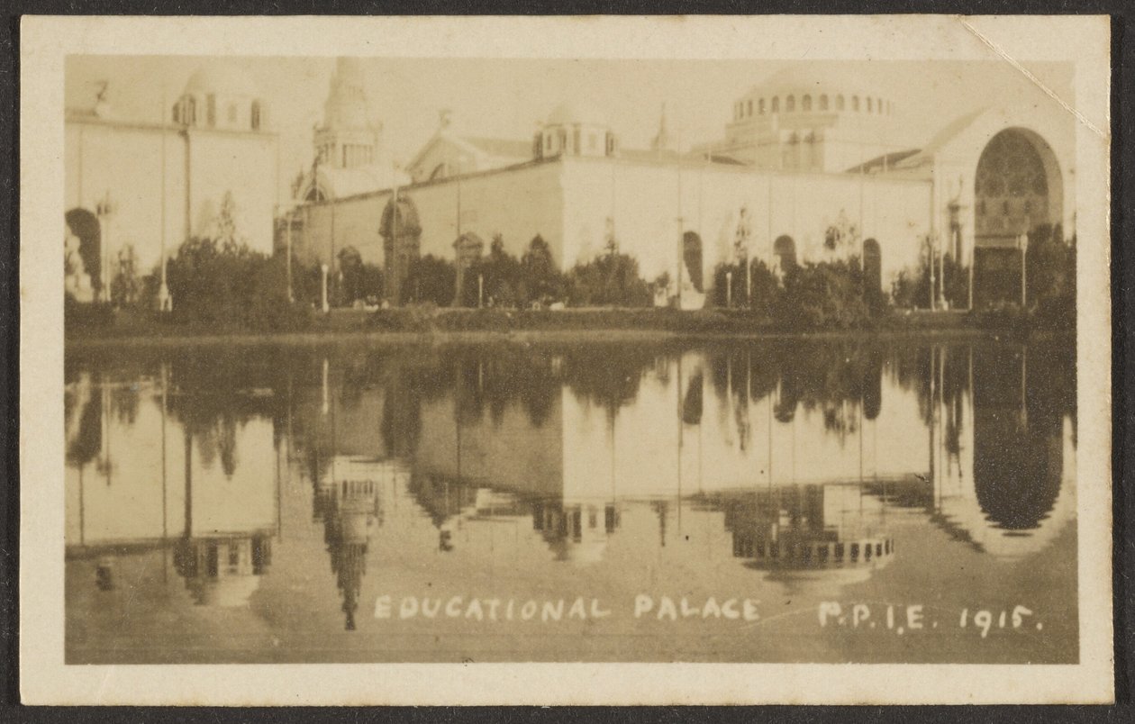 [Uddannelsespaladset, Pan Pacific International Exposition (P.P.I.E.)] af Louis Fleckenstein
