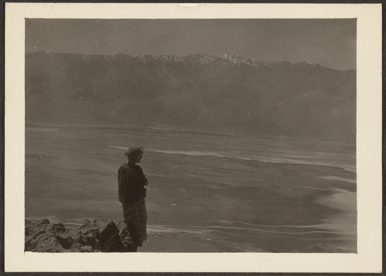 [Figur med udsigt over kysten] af Louis Fleckenstein