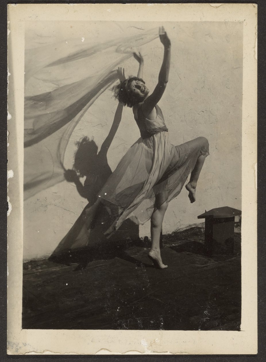 [Florence Dancing on Rooftop] af Louis Fleckenstein