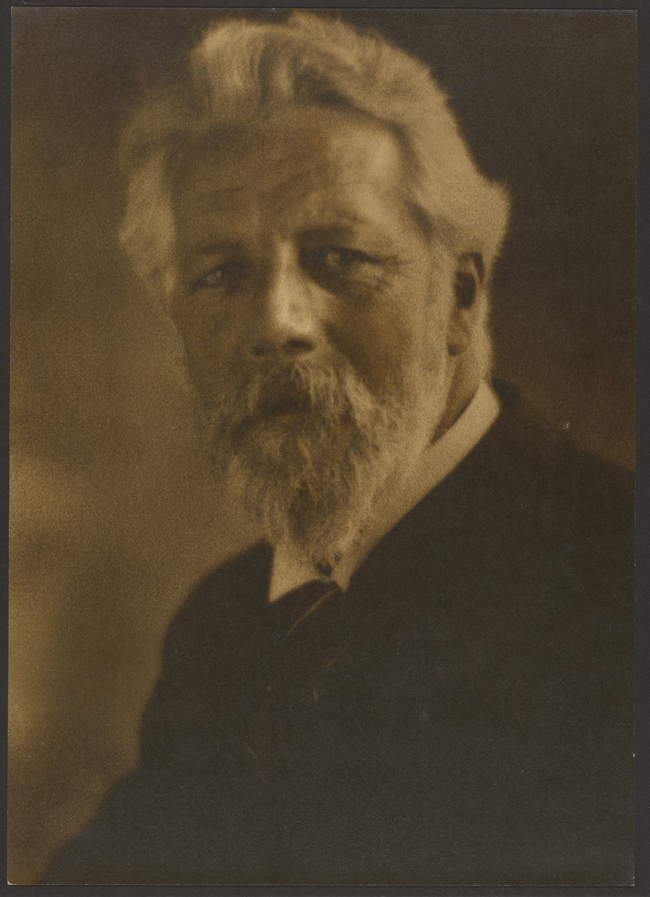 [Portræt af en mand med gedeskæg]. af Louis Fleckenstein