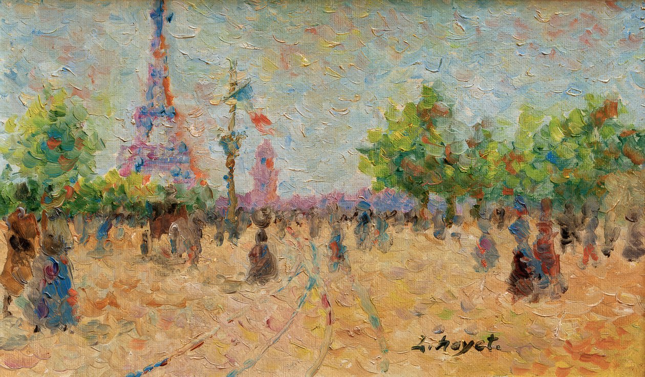 Paris, Eiffeltårnet af Louis Hayet