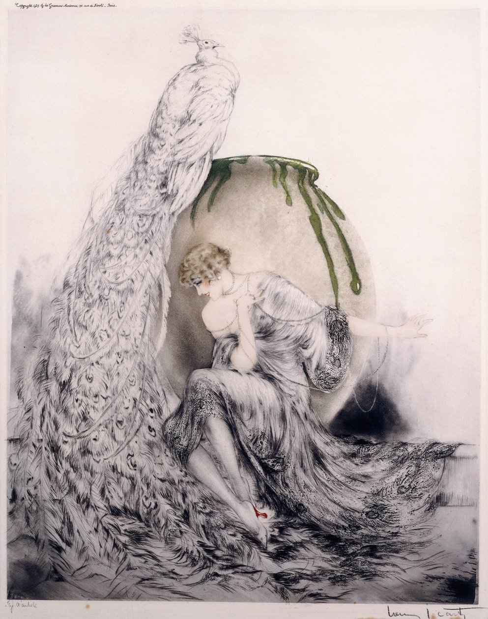 Påfugl af Louis Icart