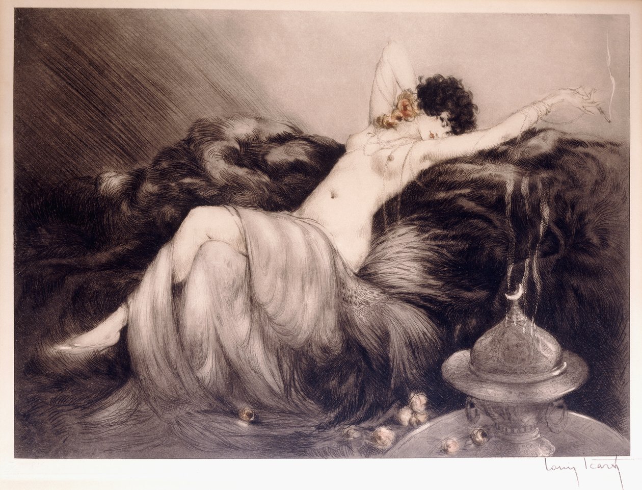 Røg; Fumee af Louis Icart