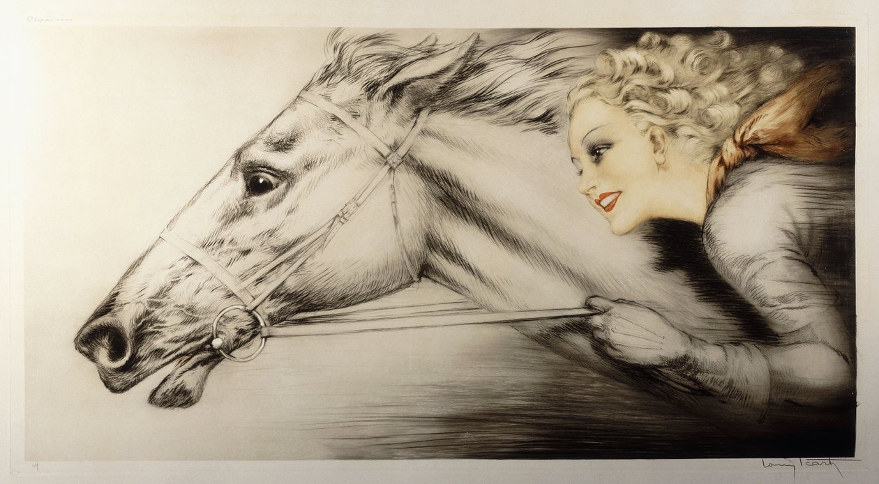 Fuldblod af Louis Icart