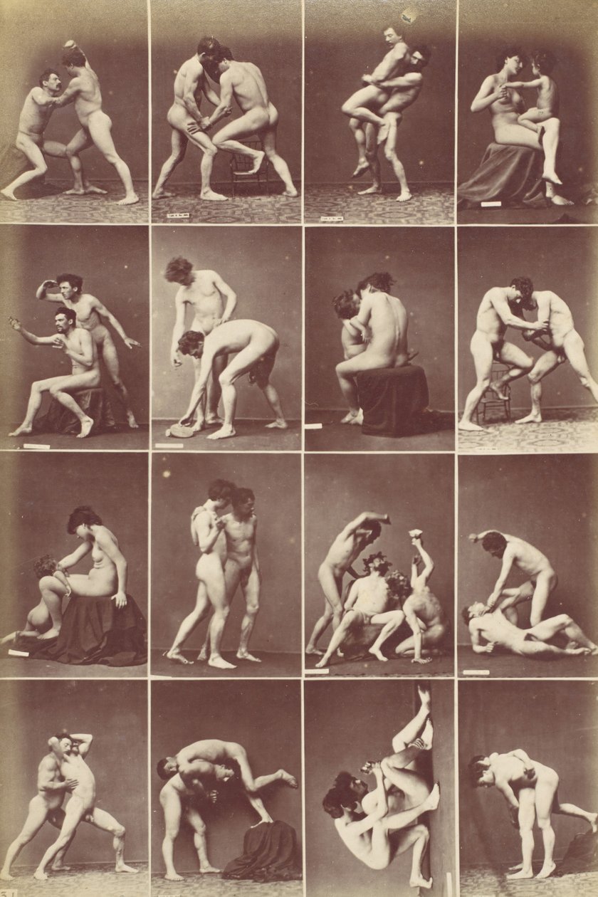 Album of Studies-Poses, ca. 1880. af Louis Igout