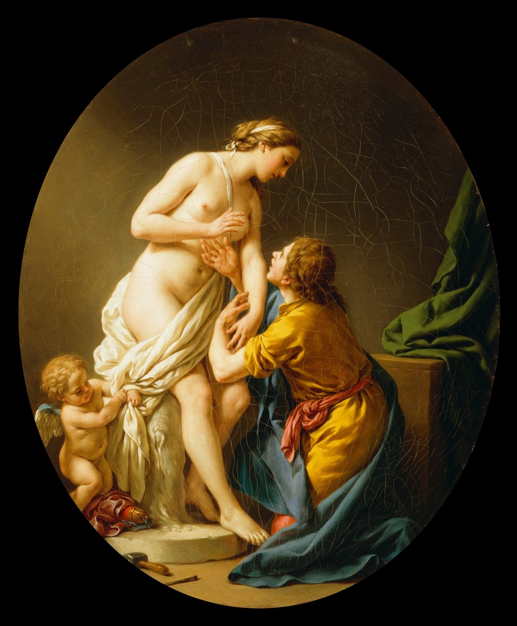 Pygmalion og Galatea af Louis Jean François Lagrenée