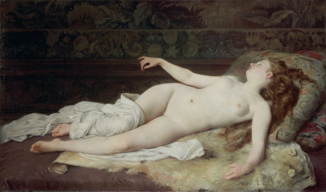 Søvn af Louis Joseph Raphael Collin