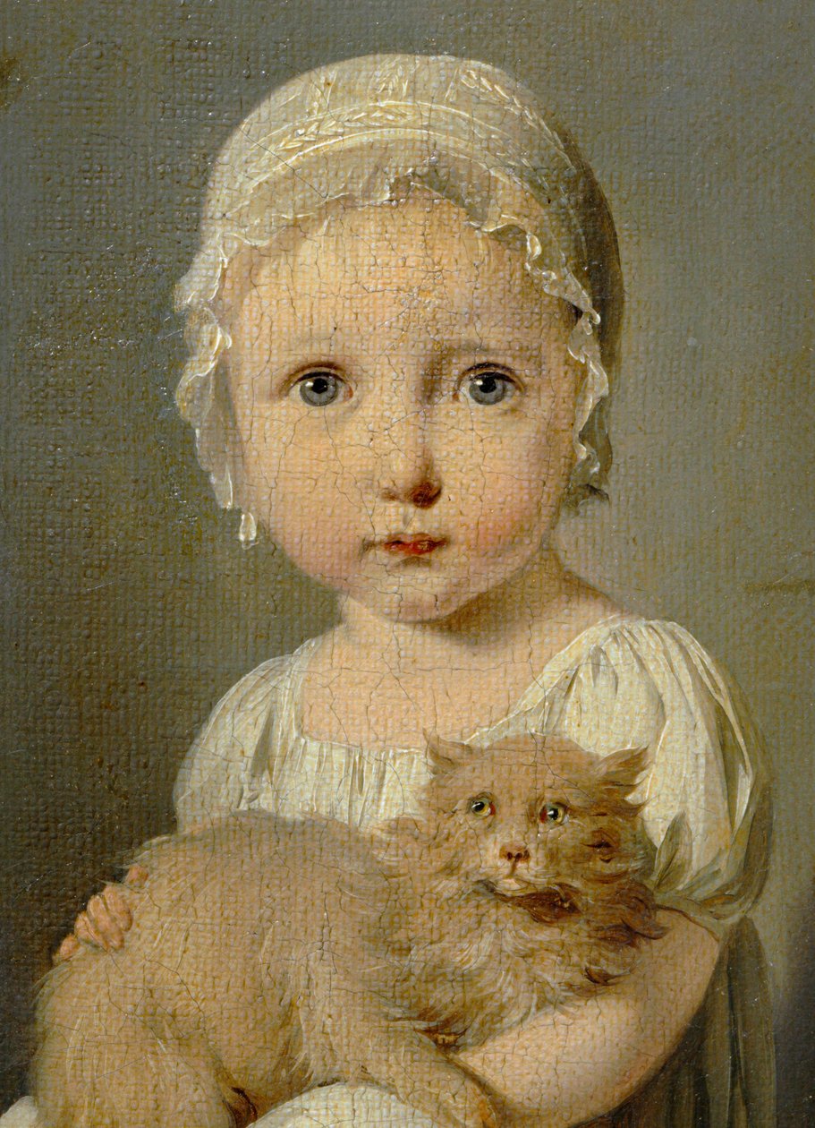 Gabrielle Arnault, barn - Gabrielle Arnault ... af Louis Leopold Boilly