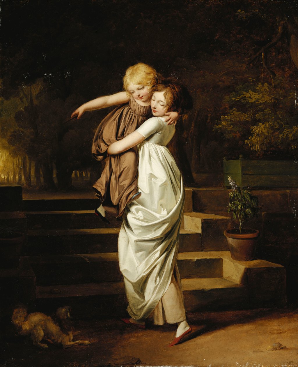 To Søstre; De to søstre, af Louis Leopold Boilly