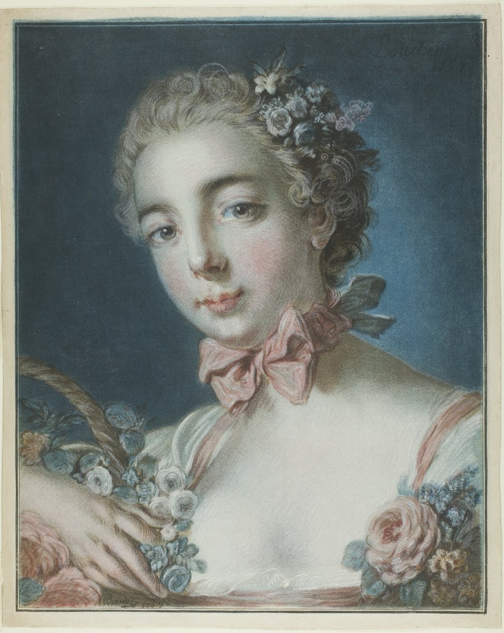 Leder af Flora af Louis Marin Bonnet