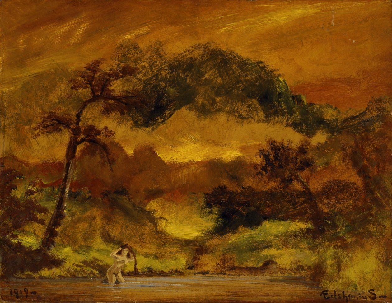 Overhængende Grene, 1919. af Louis Michel Eilshemius