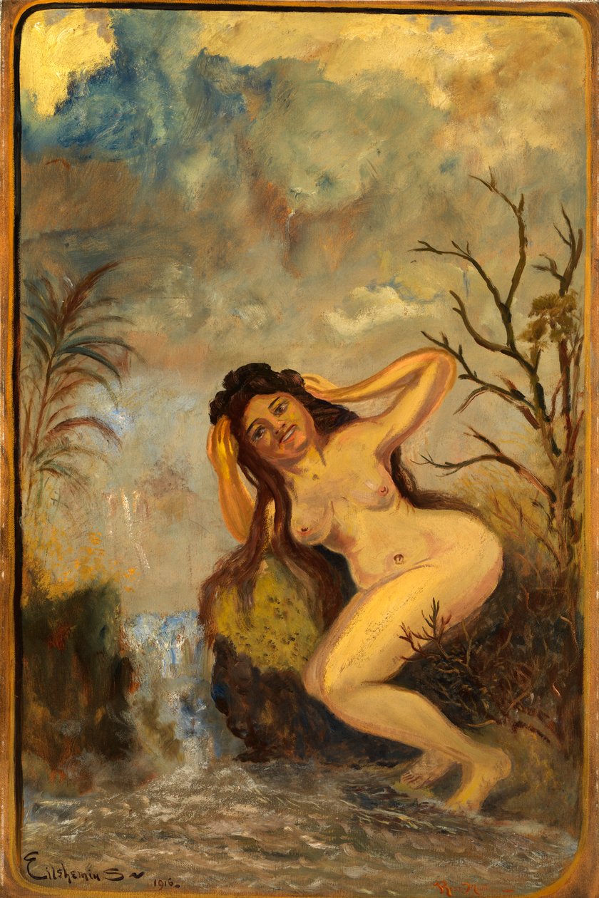 Portræt af Rose Marie, 1916. af Louis Michel Eilshemius