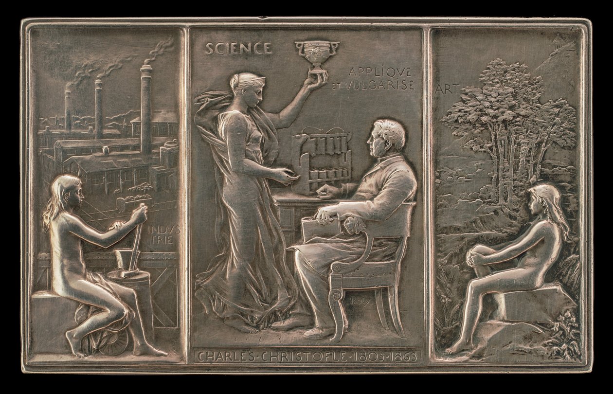 Charles Christofle, 1805-1863, sølvsmed [forside] af Louis Oscar Roty