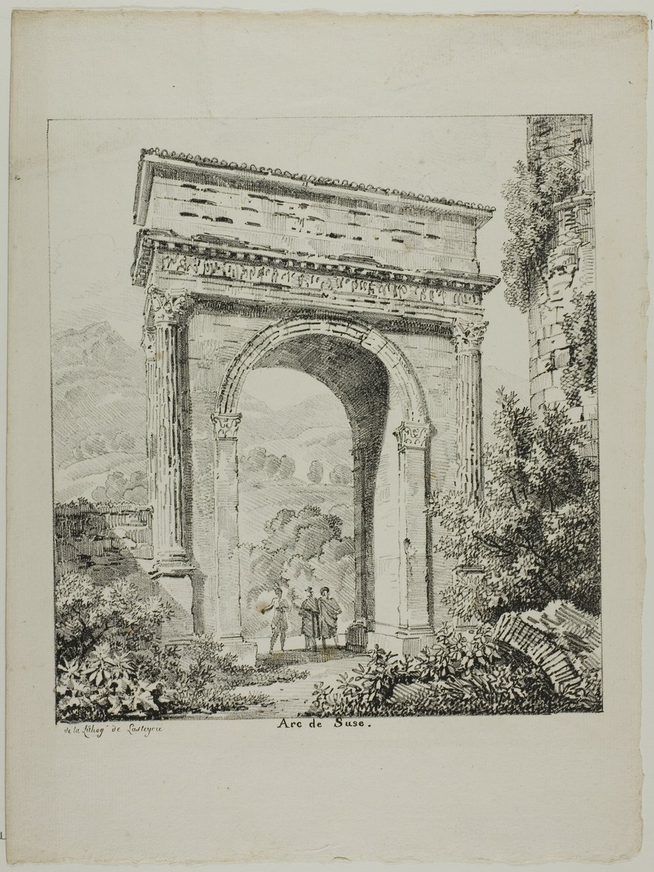 Susa Arch af Louis Pierre Baltard