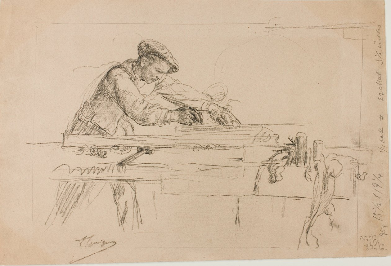 Høvlen af Louis Pierre Henriquel Dupont