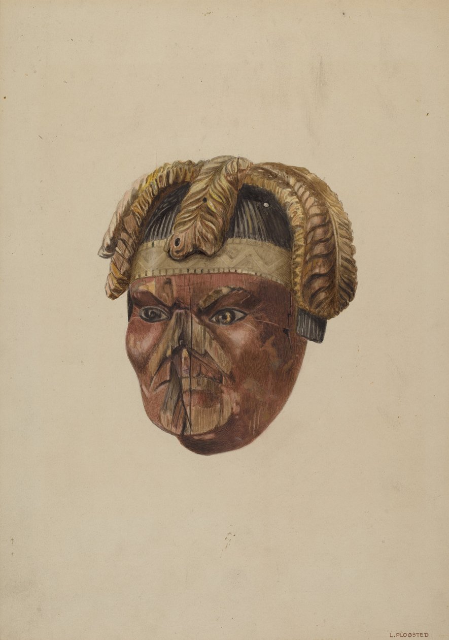 Galionsfigur "S.S. Robert Fulton" af Louis Plogsted