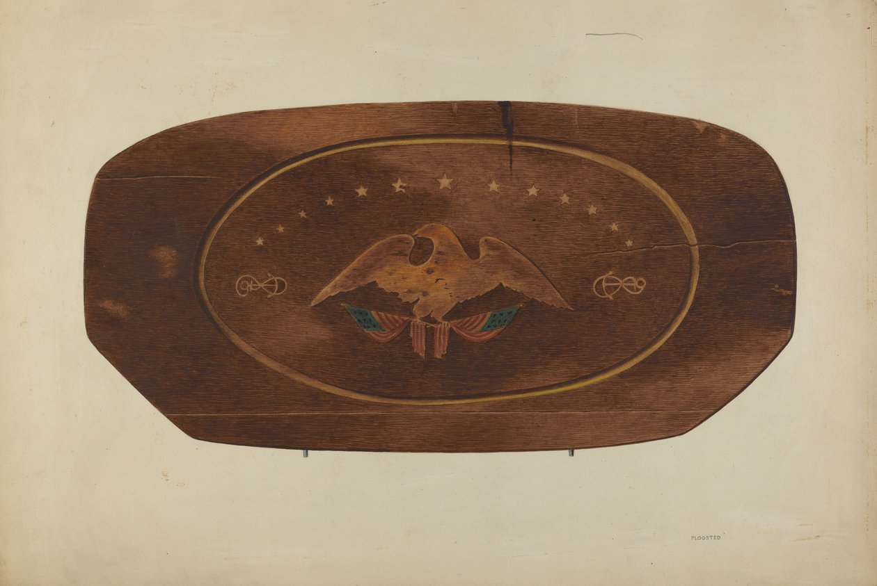 Stævnbræt, ca. 1939. af Louis Plogsted