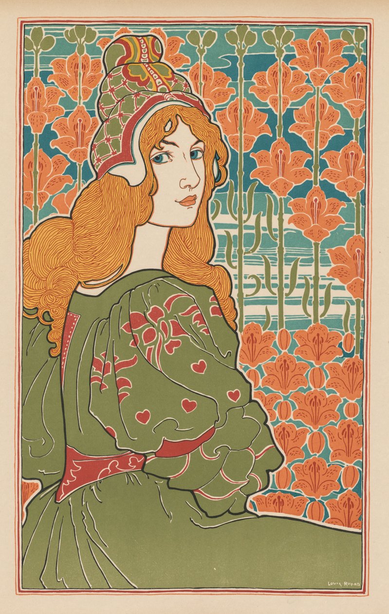 Det moderne tryk: Jane af Louis Rhead