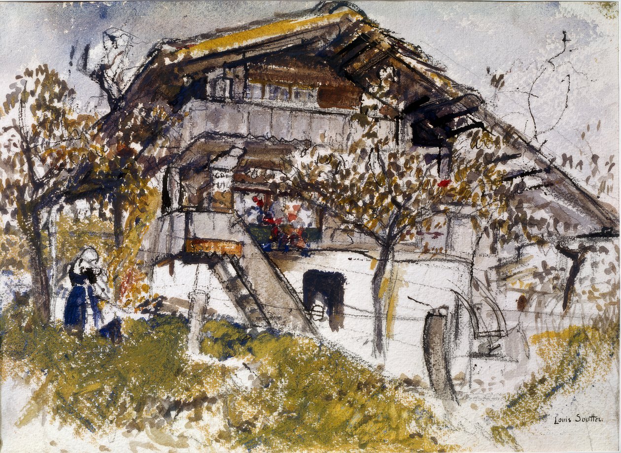Det schweiziske hus af Louis Soutter