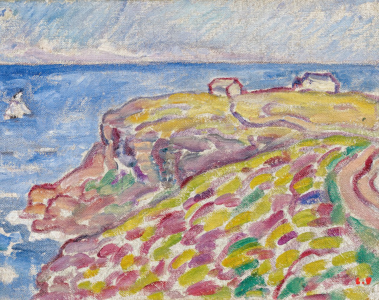 Arromanche af Louis Valtat