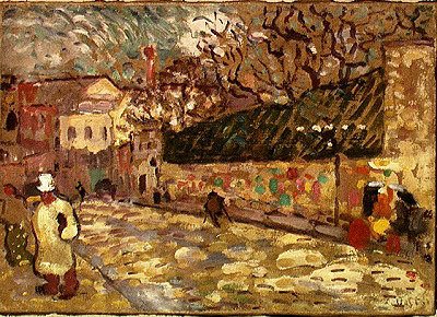 Mand på krykker af Louis Valtat