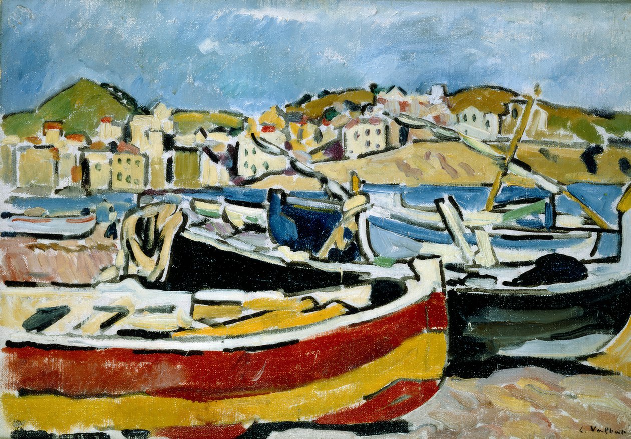 Middelhavets havn af Louis Valtat