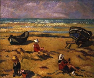 På stranden af Louis Valtat