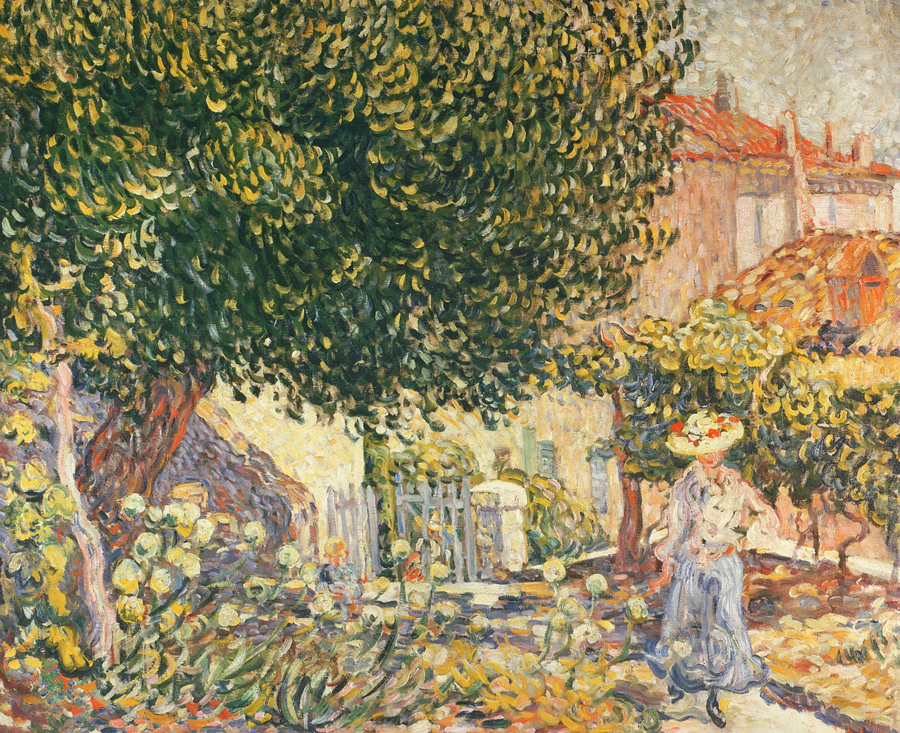 Kvinde i haven af Louis Valtat