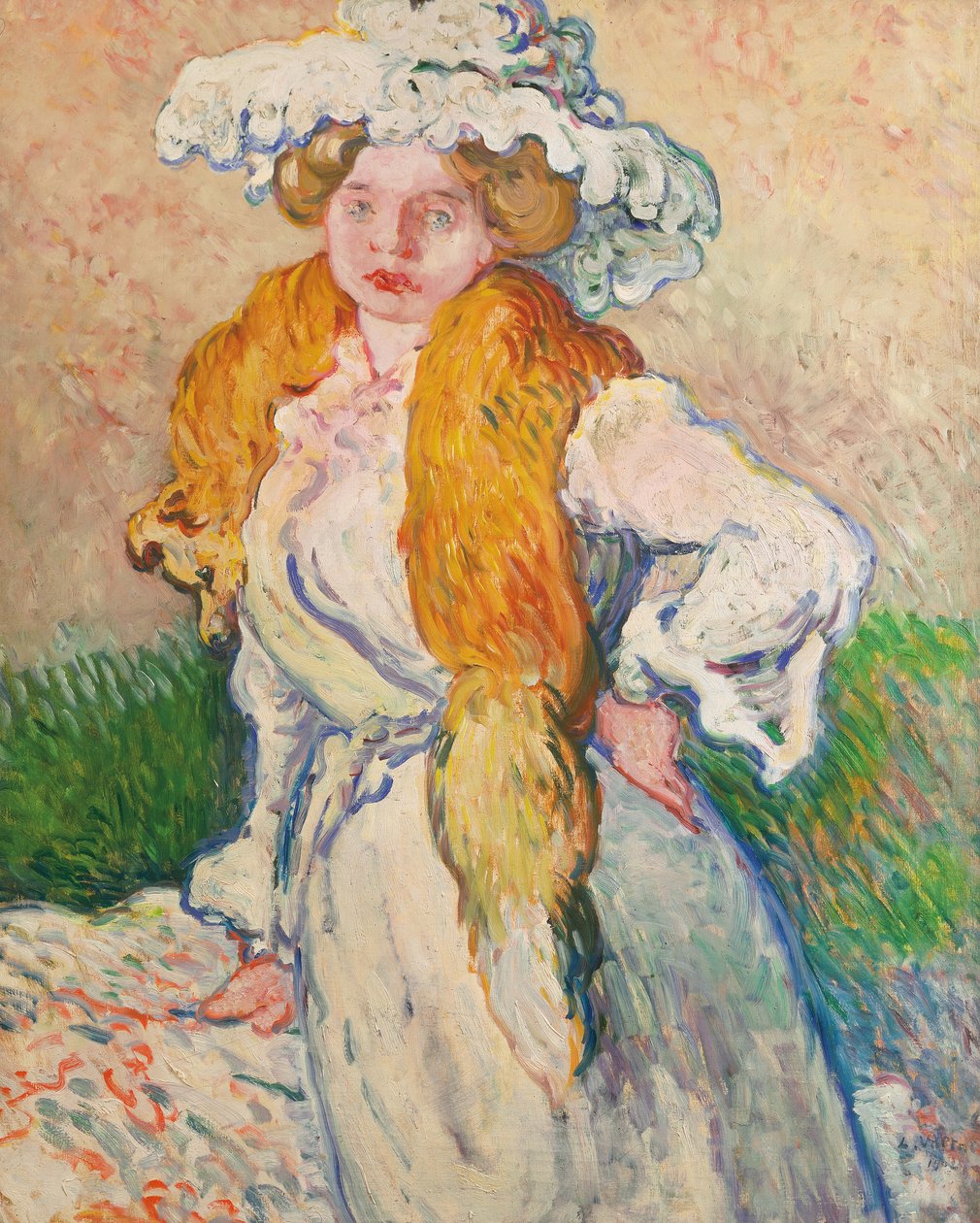 Kvinde med ræv af Louis Valtat