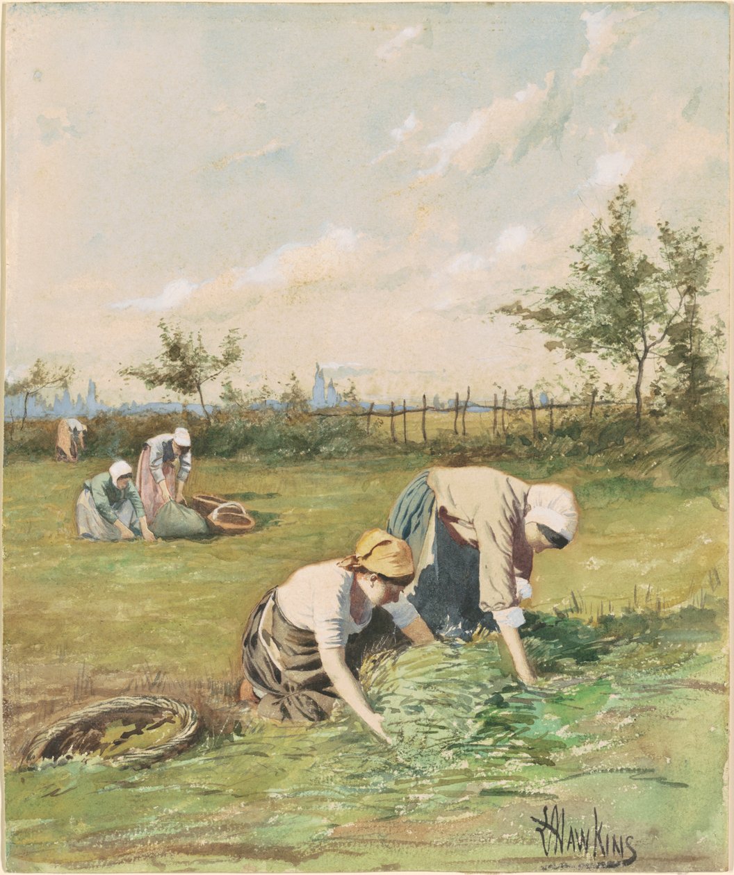 Opdrættere i marken af Louis Welden Hawkins