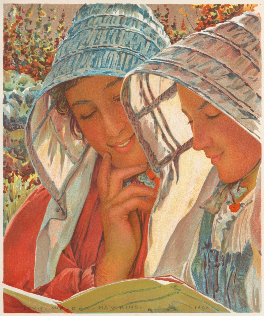 LEstampe Moderne: Læselamper. af Louis Welden Hawkins