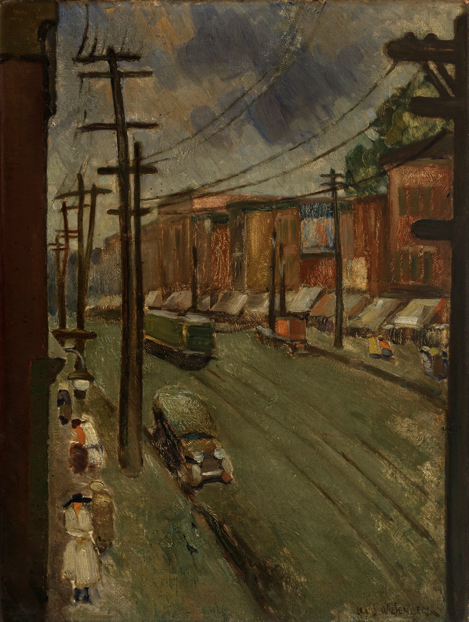 Main Street, Montreal, 1928. af Louis Wiesenberg