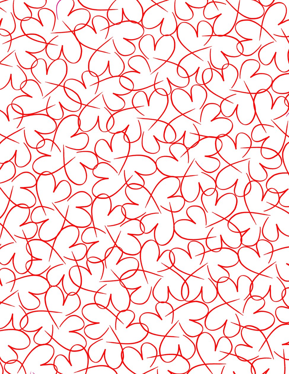 Linked Hearts, 2014 (digitalt billede) af Louisa Hereford