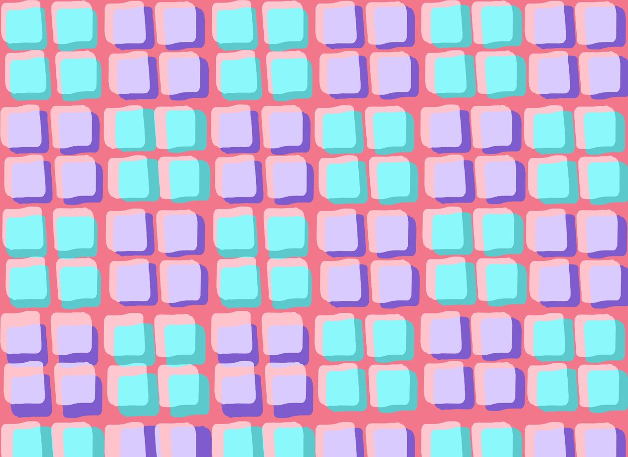 Masser af kvadrater, 2011 (digital) af Louisa Hereford