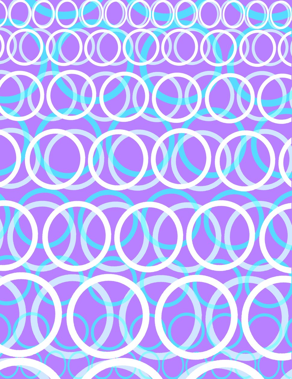 Runde cirkler (digital) af Louisa Hereford