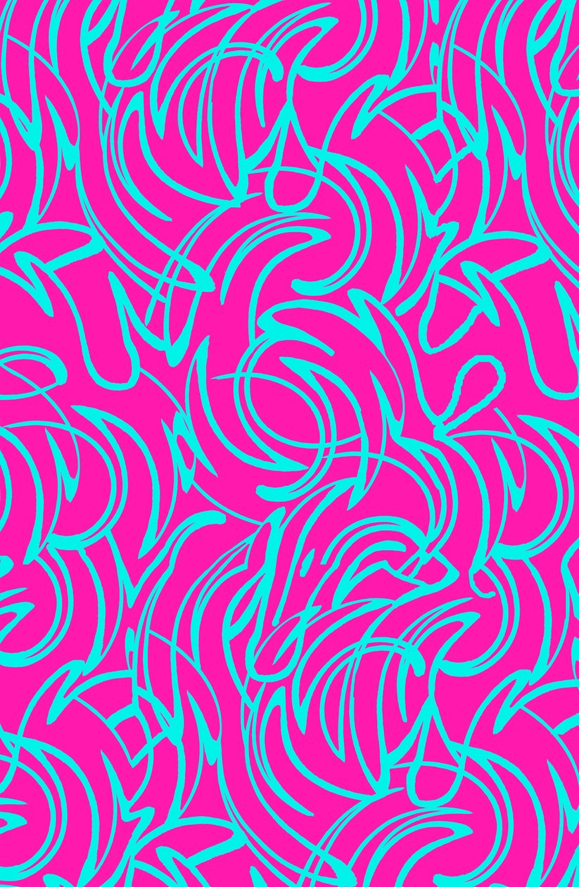 Swirls (digital) af Louisa Hereford