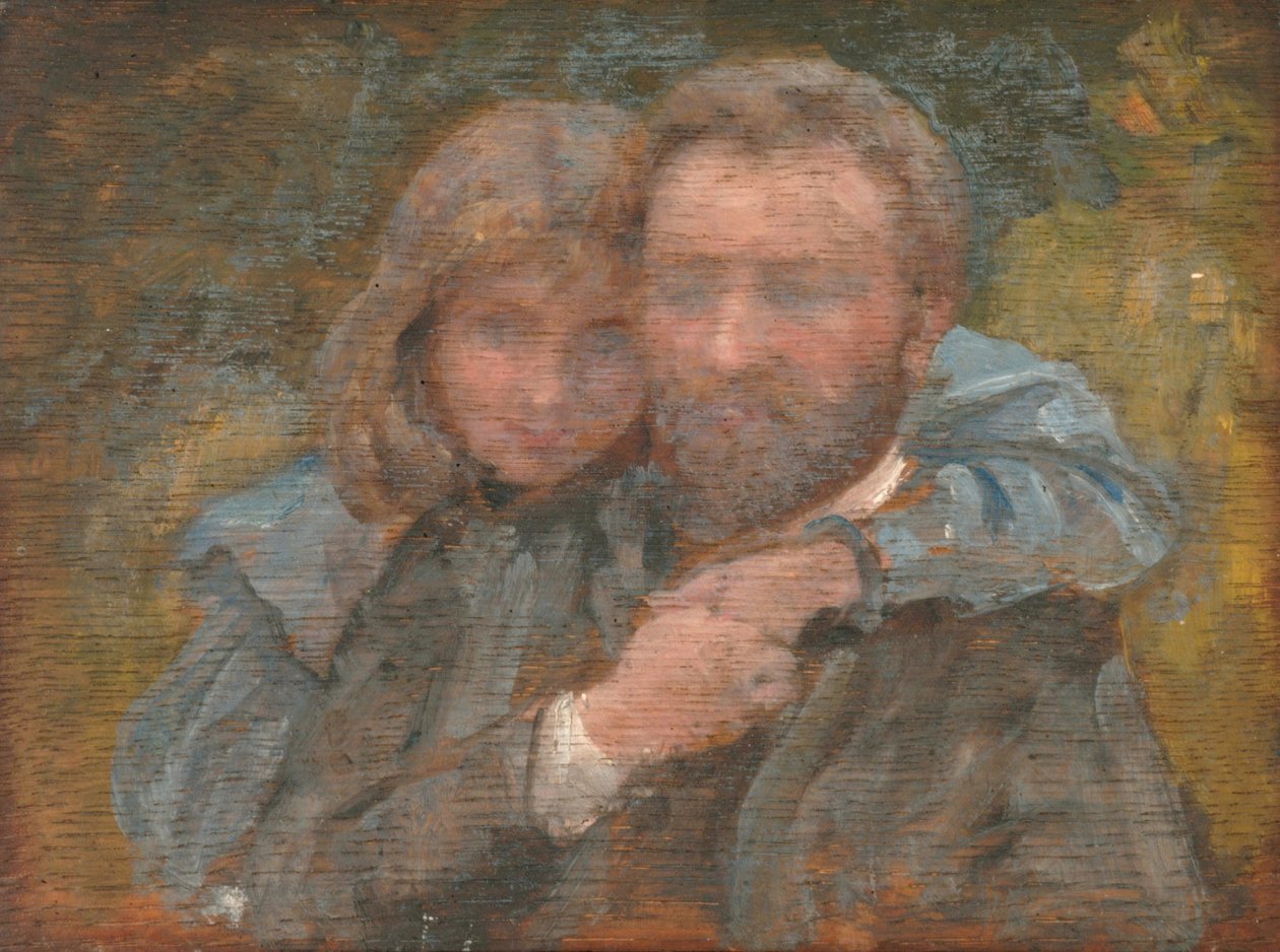Enrico og Estella Canziani, 1880-1900. af Louisa Starr