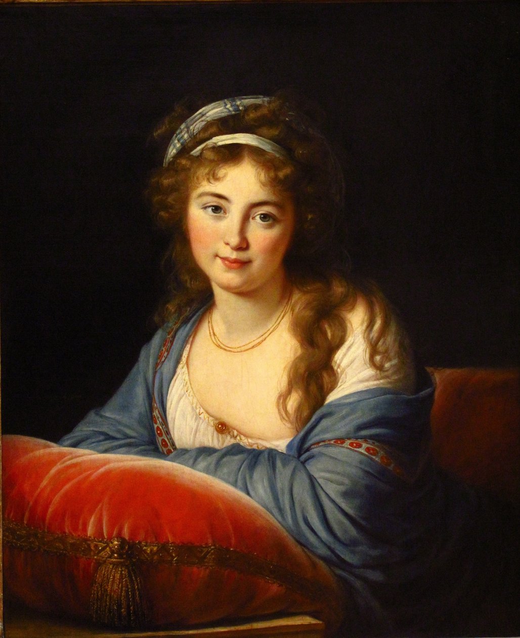 Amtet Skavronskaya af Elisabeth Louise Vigee Lebrun