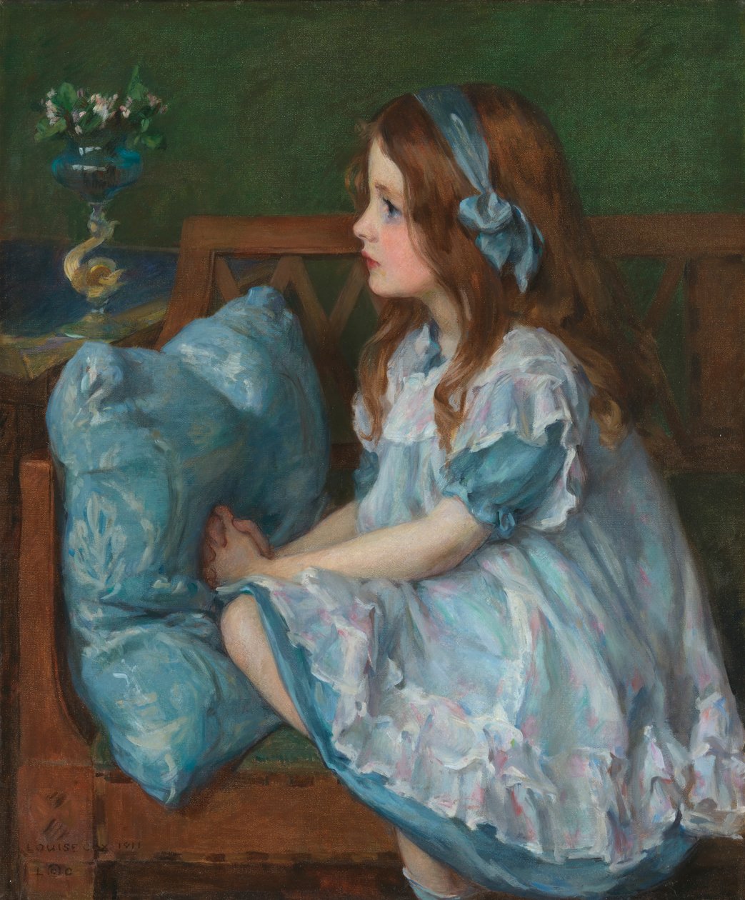 maj blomster, 1911. af Louise Cox