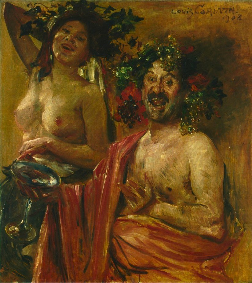 Bacchantenpaarn af Lovis Corinth