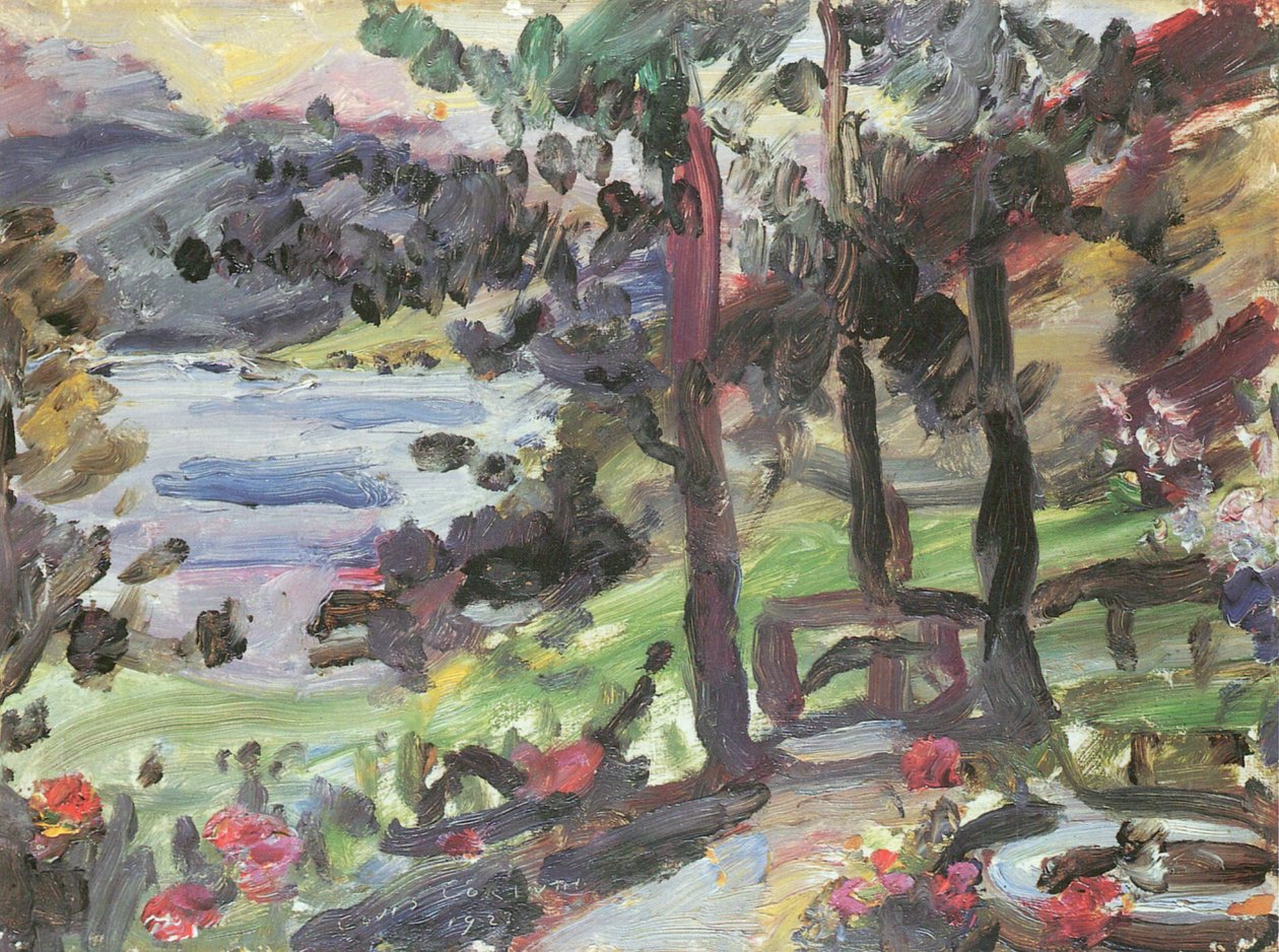 Have ved Walchensee af Lovis Corinth