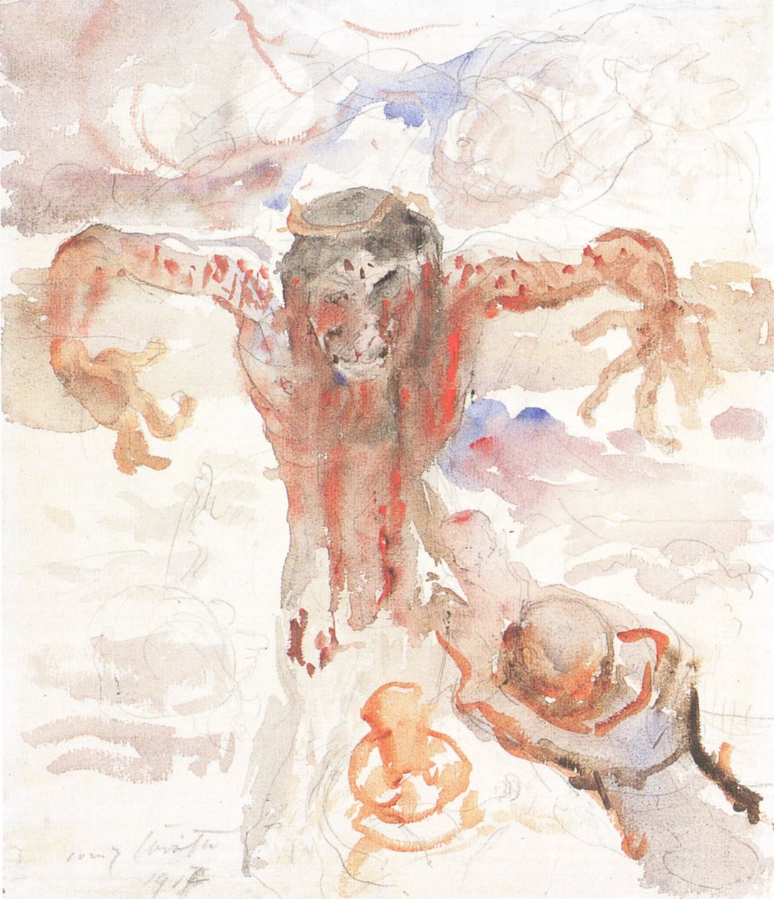 Korsfæstede Kristus af Lovis Corinth