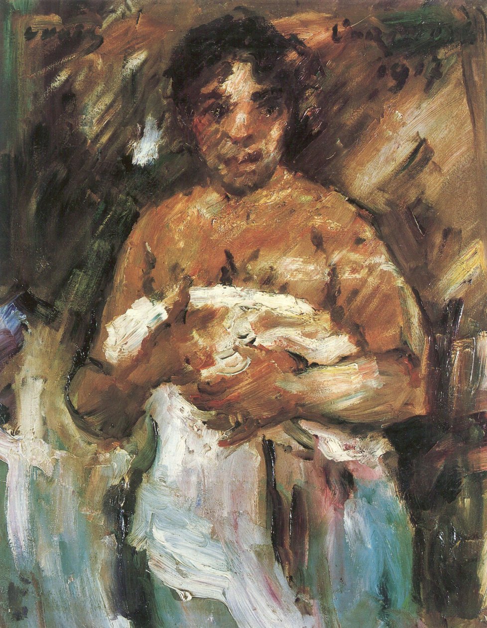 Piger, afklædning af Lovis Corinth